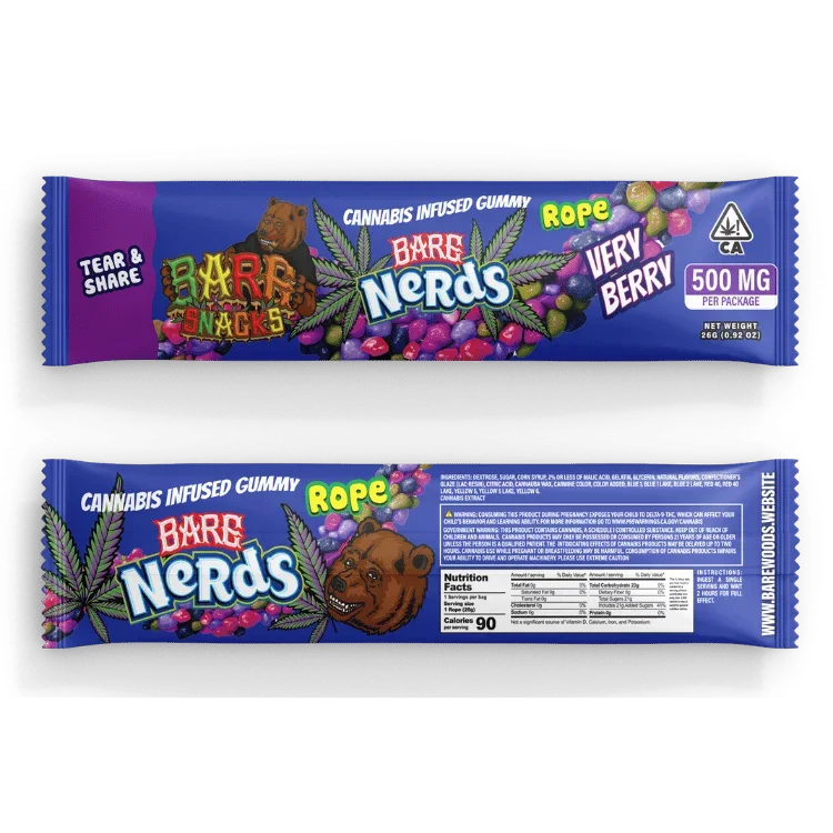 BARE SNACKS NERD ROPES