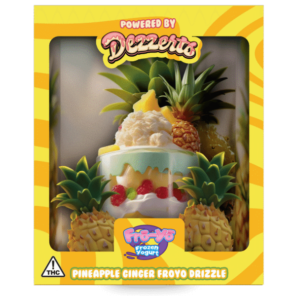 PINEAPPLE GINGER FROYO DRIZZLE