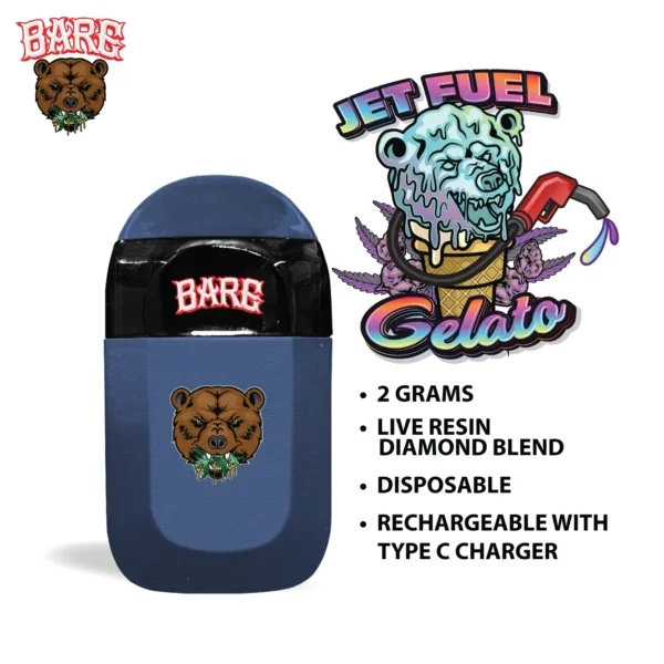 BLUE JET FUEL GELATO